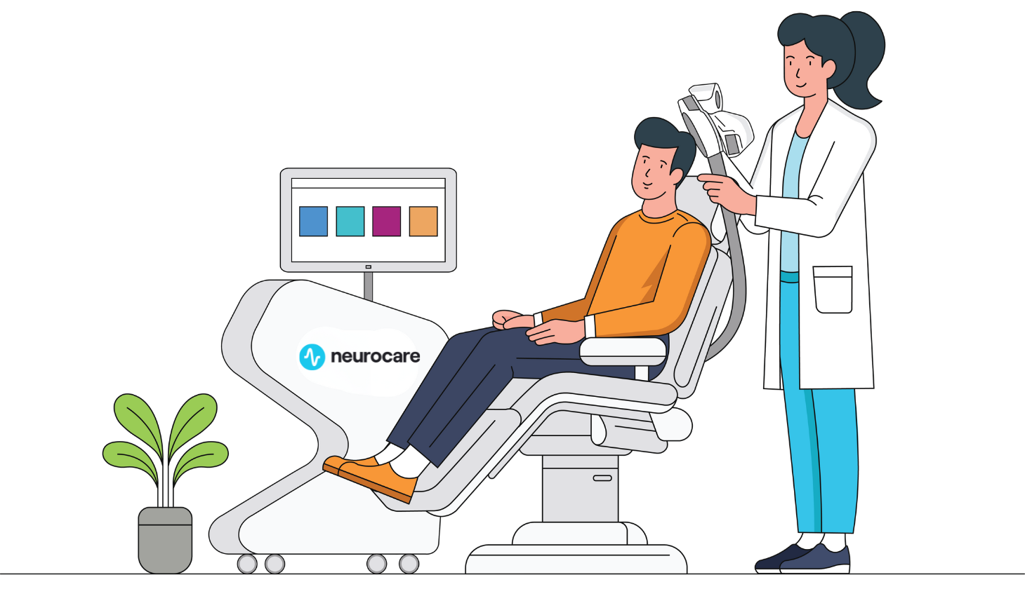 illustration-neurocare-tms-clinician-placing-coil